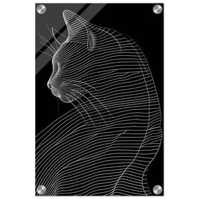 Da Vinci Minimalist Modern wall art print - Acrylic Print - 30x45 cm / 12x18″ - 