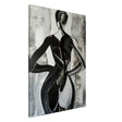 Da Vinci Minimalist Modern Wall art - Canvas - 70x100 cm / 28x40″ - Slim