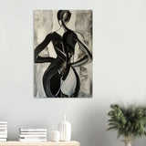 Da Vinci Minimalist Modern Wall art - Wood Prints - 60x90 cm / 24x36″ - 20 mm