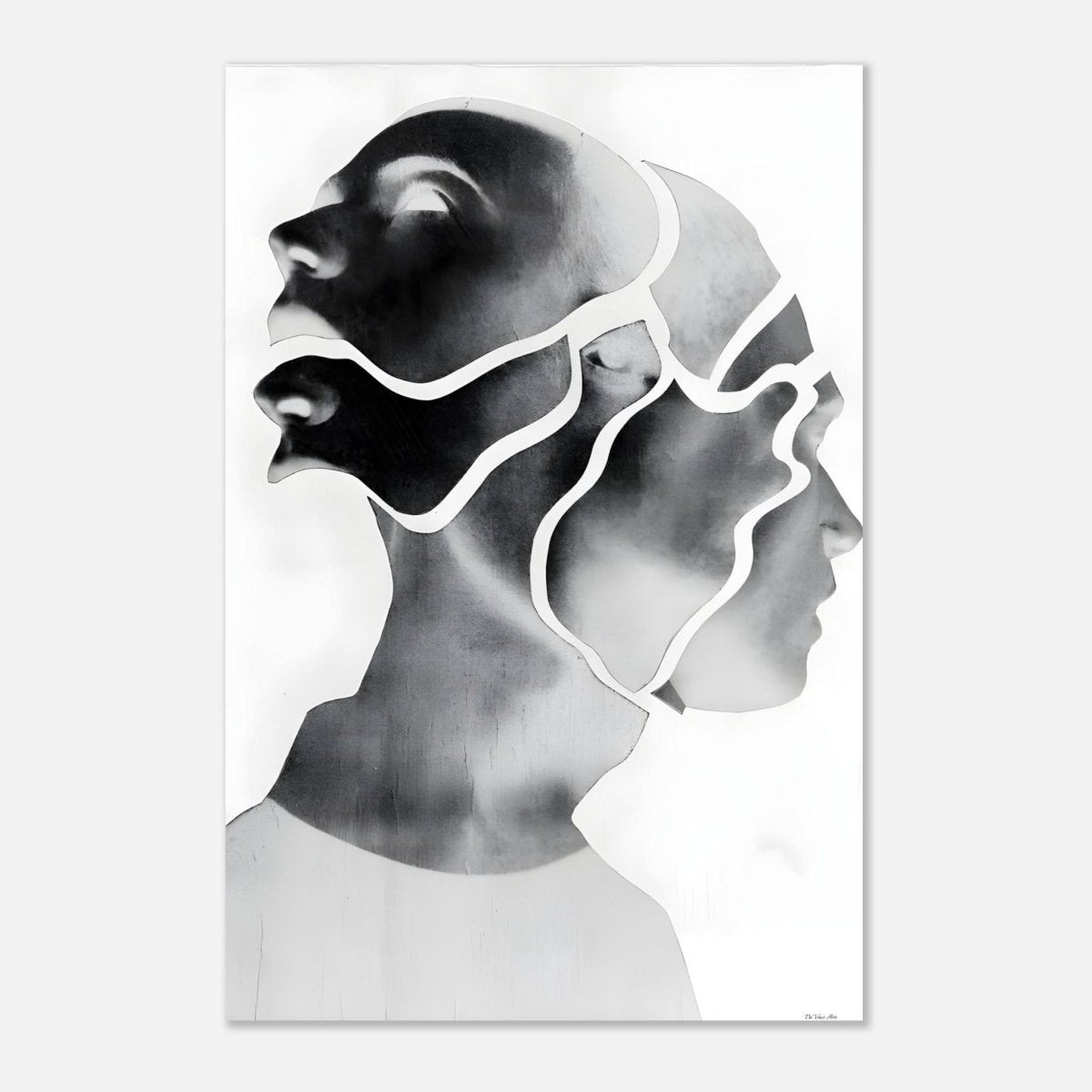 Da Vinci Minimalist Modern Wall Art - Aluminum Print - 40x60 cm / 16x24″ - 