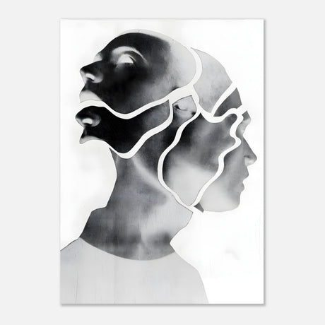 Da Vinci Minimalist Modern Wall Art - Aluminum Print - 50x70 cm / 20x28″ - 