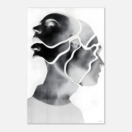 Da Vinci Minimalist Modern Wall Art - Aluminum Print - 50x75 cm / 20x30″ - 