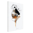 Da Vinci Minimalist Modern Wall Art - Canvas - 70x100 cm / 28x40″ - Slim