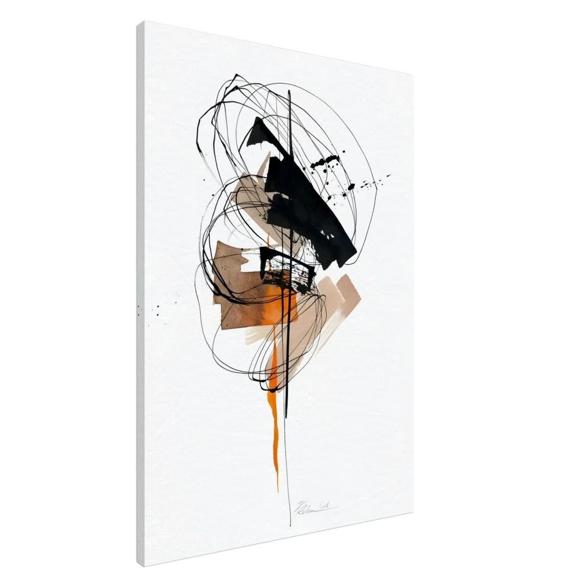 Da Vinci Minimalist Modern Wall Art - Canvas - 70x100 cm / 28x40″ - Slim