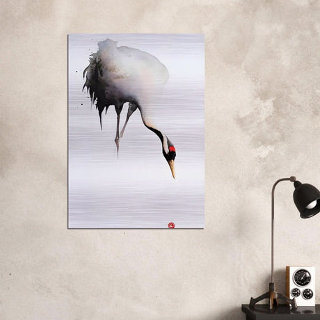 Da Vinci Minimalist Modern Wall Art - Brushed Aluminum Print - 70x100 cm / 28x40″ - 