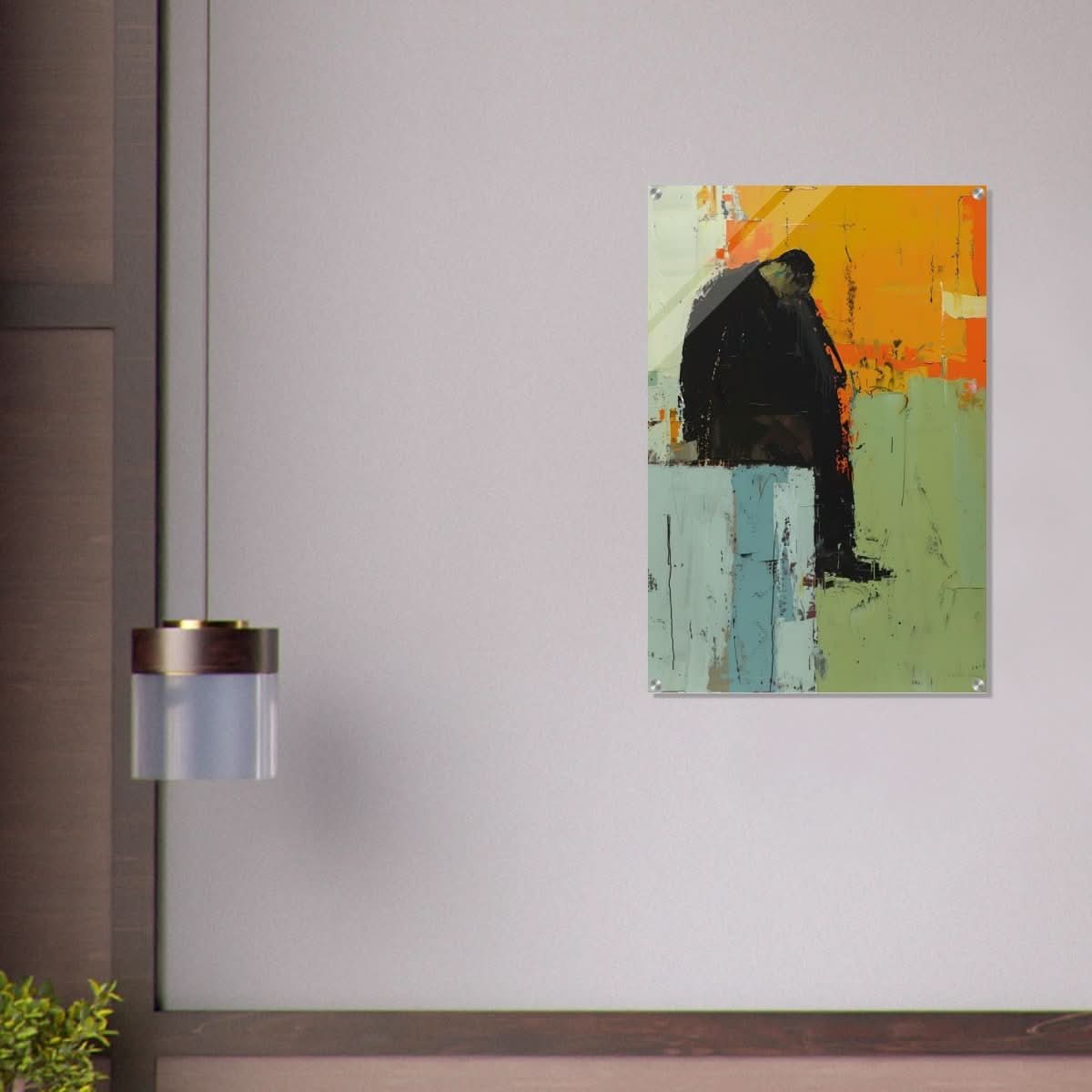 Da Vinci Minimalist Modern Wall Art - Acrylic Print - 60x90 cm / 24x36″ - 