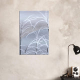 Da Vinci Minimalist Modern Wall Art - Brushed Aluminum Print - 60x90 cm / 24x36″ - 