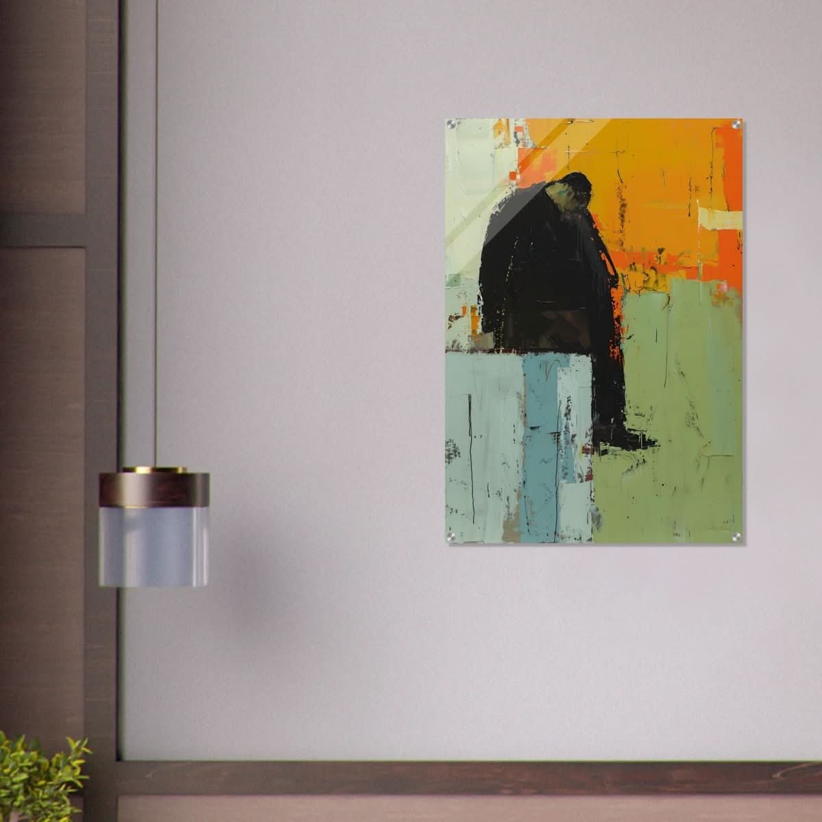 Da Vinci Minimalist Modern Wall Art - Acrylic Print - 70x100 cm / 28x40″ - 