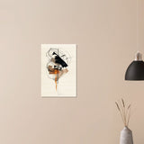 Da Vinci Minimalist Modern Wall Art - Wood Prints - 40x60 cm / 16x24″ - 20 mm