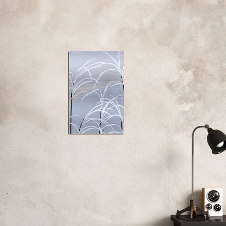 Da Vinci Minimalist Modern Wall Art - Brushed Aluminum Print - 40x60 cm / 16x24″ - 