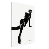 Da Vinci Minimalist Modern Wall Art - Canvas - 70x100 cm / 28x40″ - Slim