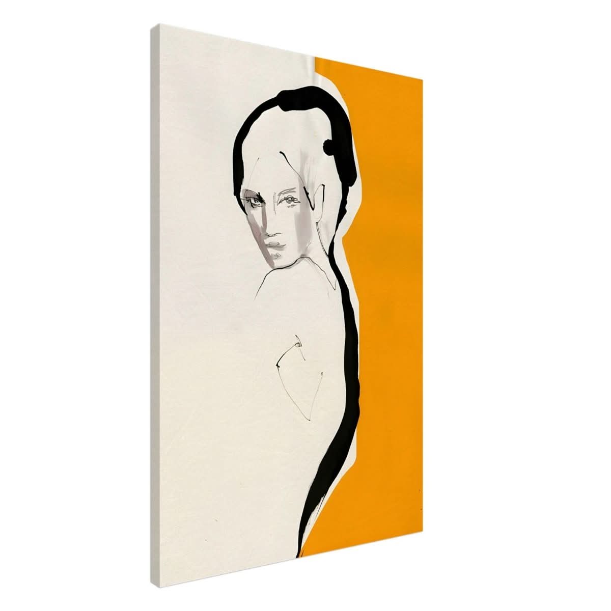 Da Vinci Minimalist Modern Wall Art - Canvas - 60x90 cm / 24x36″ - Slim
