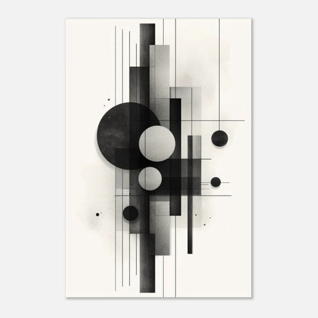 Da Vinci Minimalist Modern Wall Art - Aluminum Print - 50x75 cm / 20x30″ - 