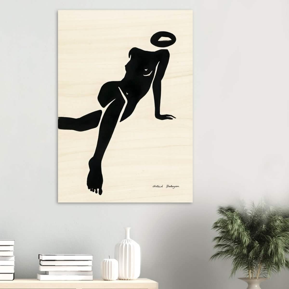 Da Vinci Minimalist Modern Wall Art - Wood Prints - 70x100 cm / 28x40″ - 10 mm