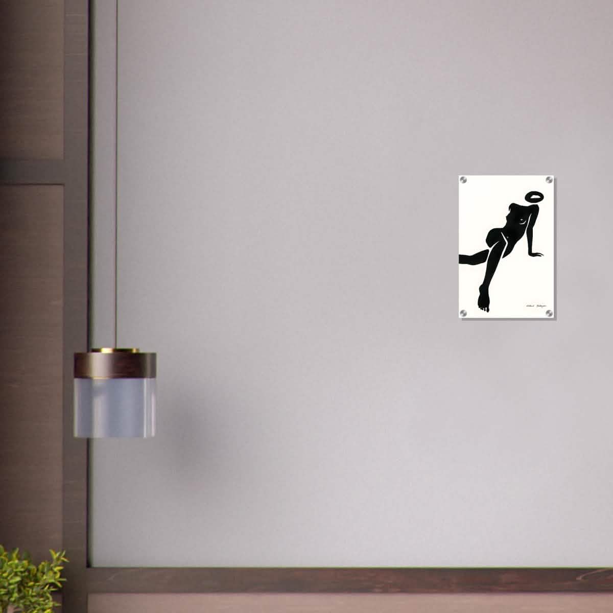 Da Vinci Minimalist Modern Wall Art - Acrylic Print - 30x45 cm / 12x18″ - 