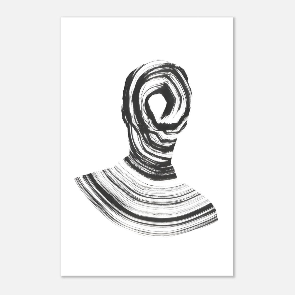 Da Vinci Minimalist Modern Wall Art - Aluminum Print - 30x45 cm / 12x18″ - 
