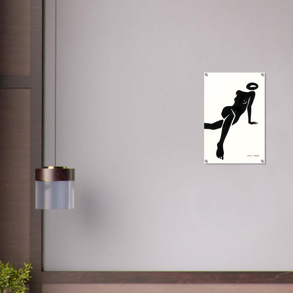 Da Vinci Minimalist Modern Wall Art - Acrylic Print - 40x60 cm / 16x24″ - 