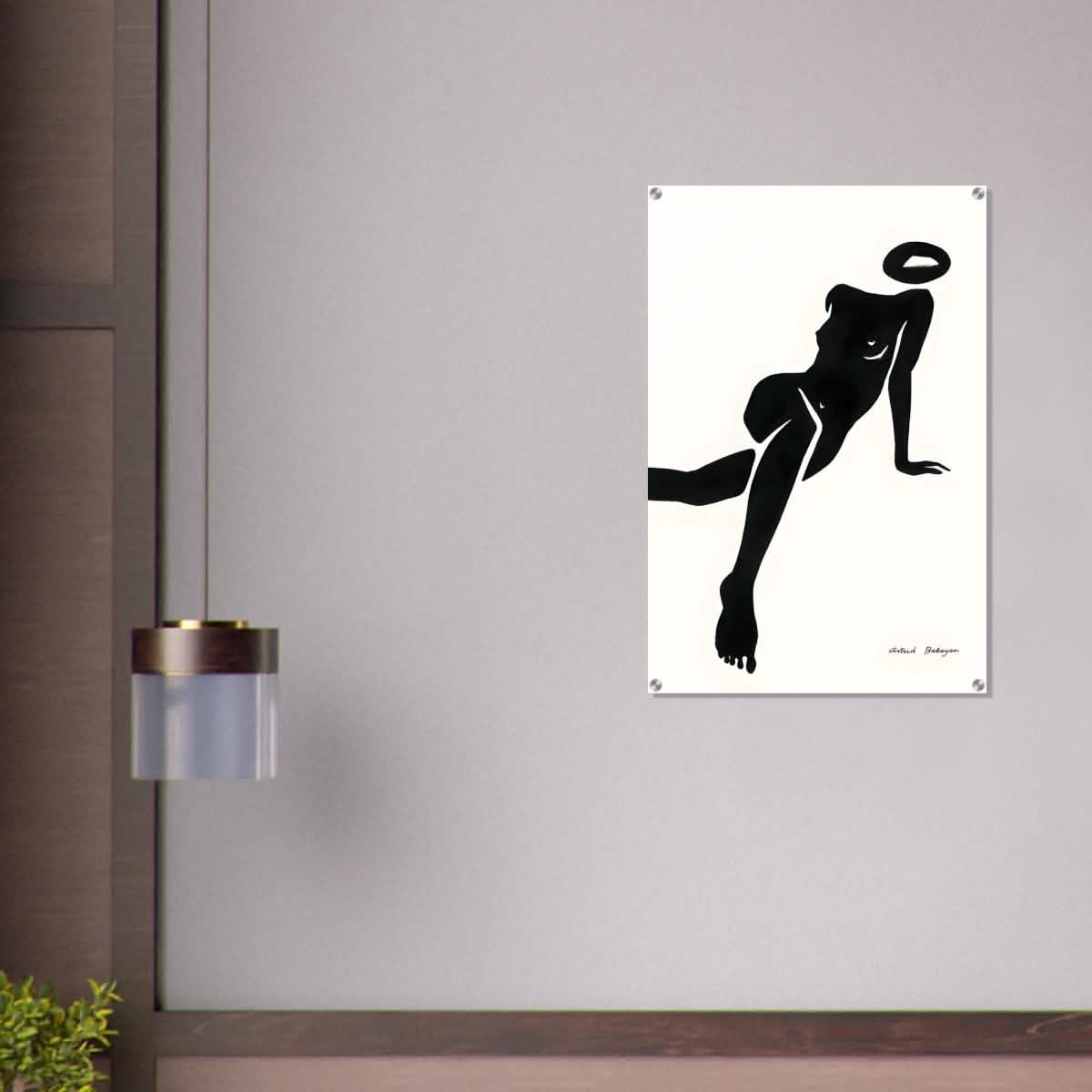 Da Vinci Minimalist Modern Wall Art - Acrylic Print - 60x90 cm / 24x36″ - 