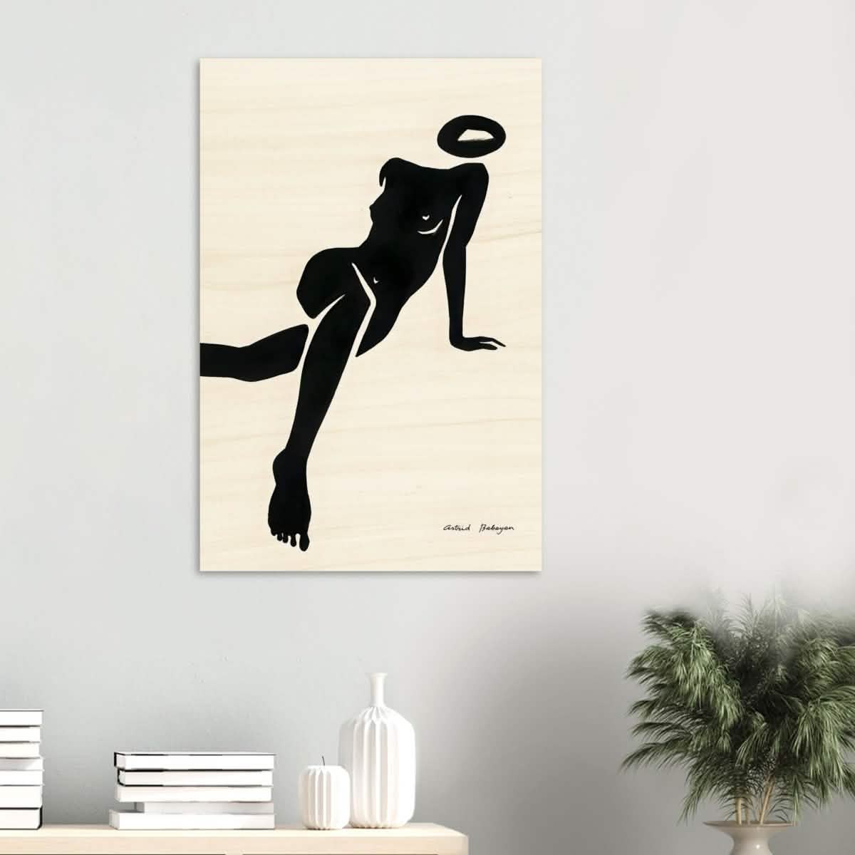 Da Vinci Minimalist Modern Wall Art - Wood Prints - 60x90 cm / 24x36″ - 10 mm