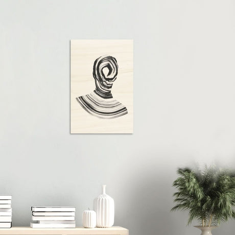 Da Vinci Minimalist Modern Wall Art - Wood Prints - 40x60 cm / 16x24″ - 10 mm