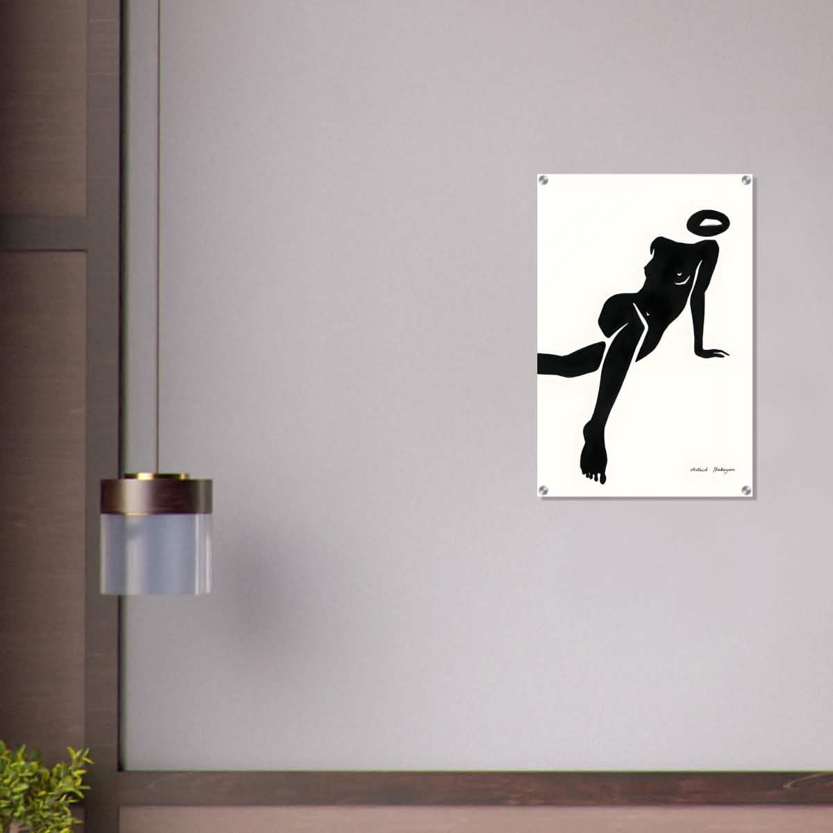 Da Vinci Minimalist Modern Wall Art - Acrylic Print - 50x75 cm / 20x30″ - 