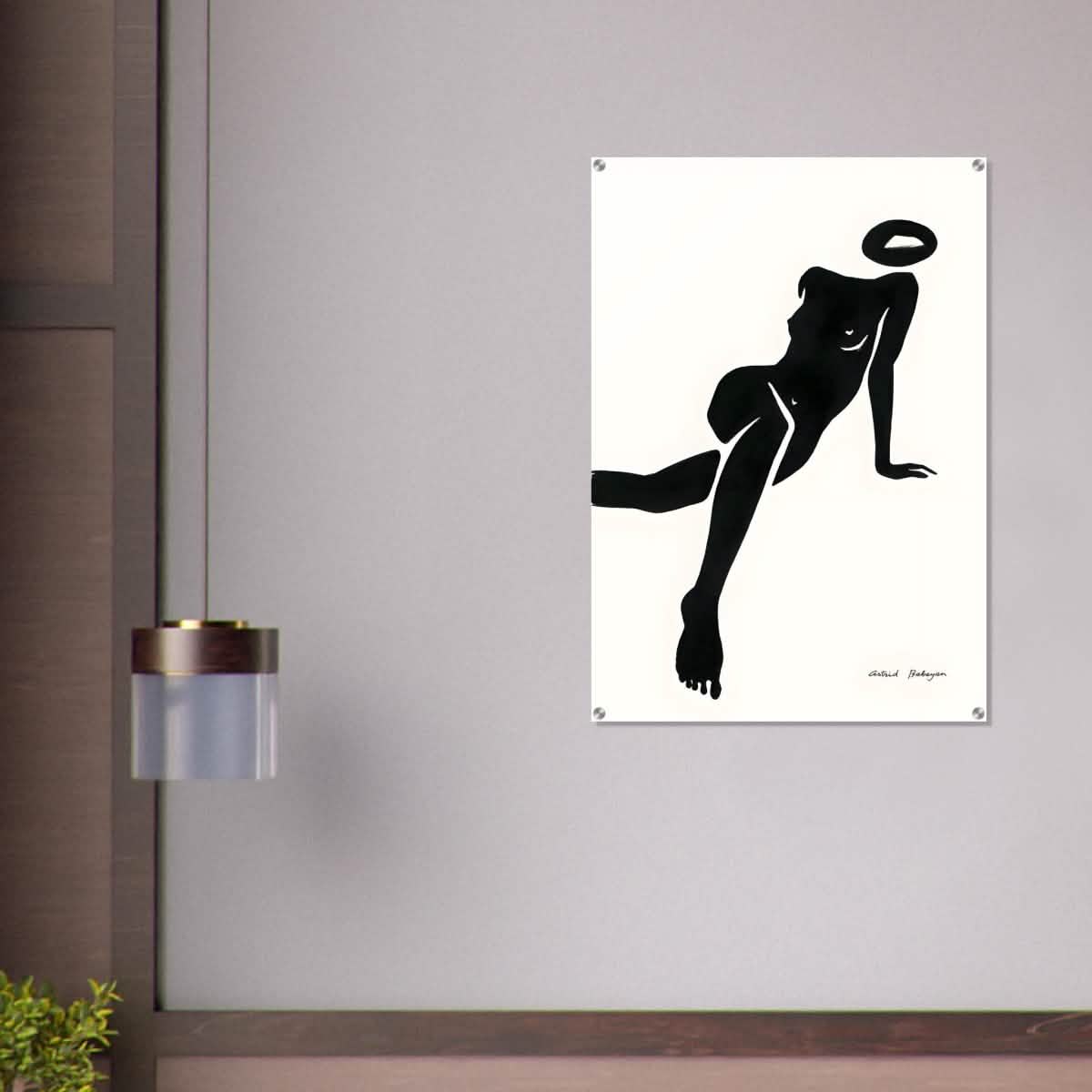 Da Vinci Minimalist Modern Wall Art - Acrylic Print - 70x100 cm / 28x40″ - 