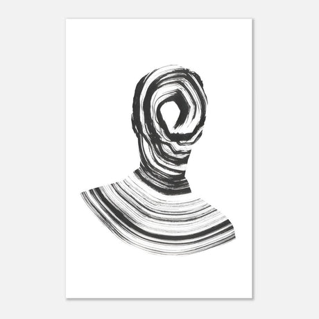 Da Vinci Minimalist Modern Wall Art - Aluminum Print - 40x60 cm / 16x24″ - 