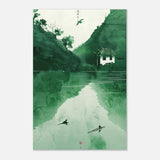Da Vinci Minimalist Nature Wall art | Japanese Theme - Aluminum Print - 30x45 cm / 12x18″ - 