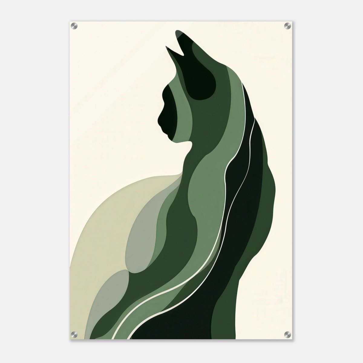 Da Vinci Minimalist Nature Wall art - Acrylic Print - 70x100 cm / 28x40″ - 