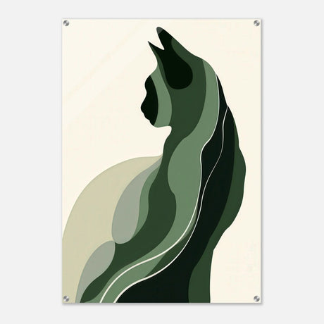 Da Vinci Minimalist Nature Wall art - Acrylic Print - 70x100 cm / 28x40″ - 