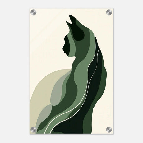 Da Vinci Minimalist Nature Wall art - Acrylic Print - 30x45 cm / 12x18″ - 