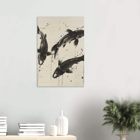 Da Vinci Minimalist Wall Art - Wood Prints - 50x75 cm / 20x30″ - 20 mm