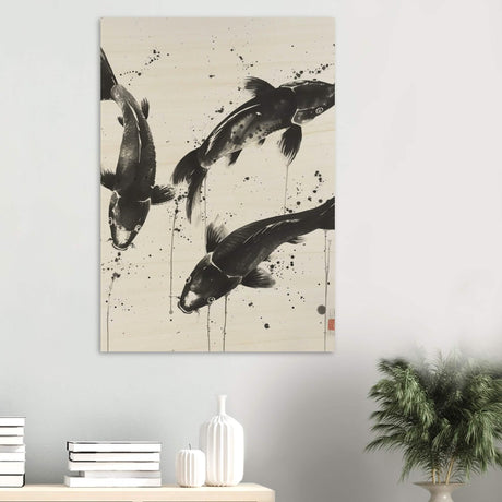 Da Vinci Minimalist Wall Art - Wood Prints - 70x100 cm / 28x40″ - 10 mm