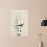 Da Vinci Minimalist Wall Art - Wood Prints - 60x90 cm / 24x36″ - 20 mm