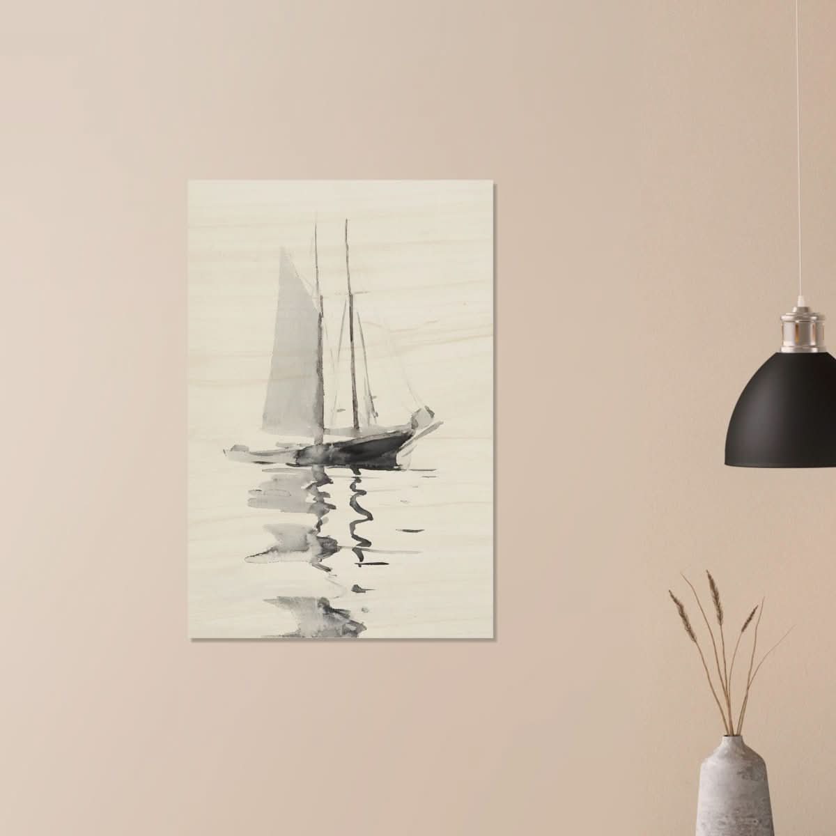 Da Vinci Minimalist Wall Art - Wood Prints - 60x90 cm / 24x36″ - 10 mm