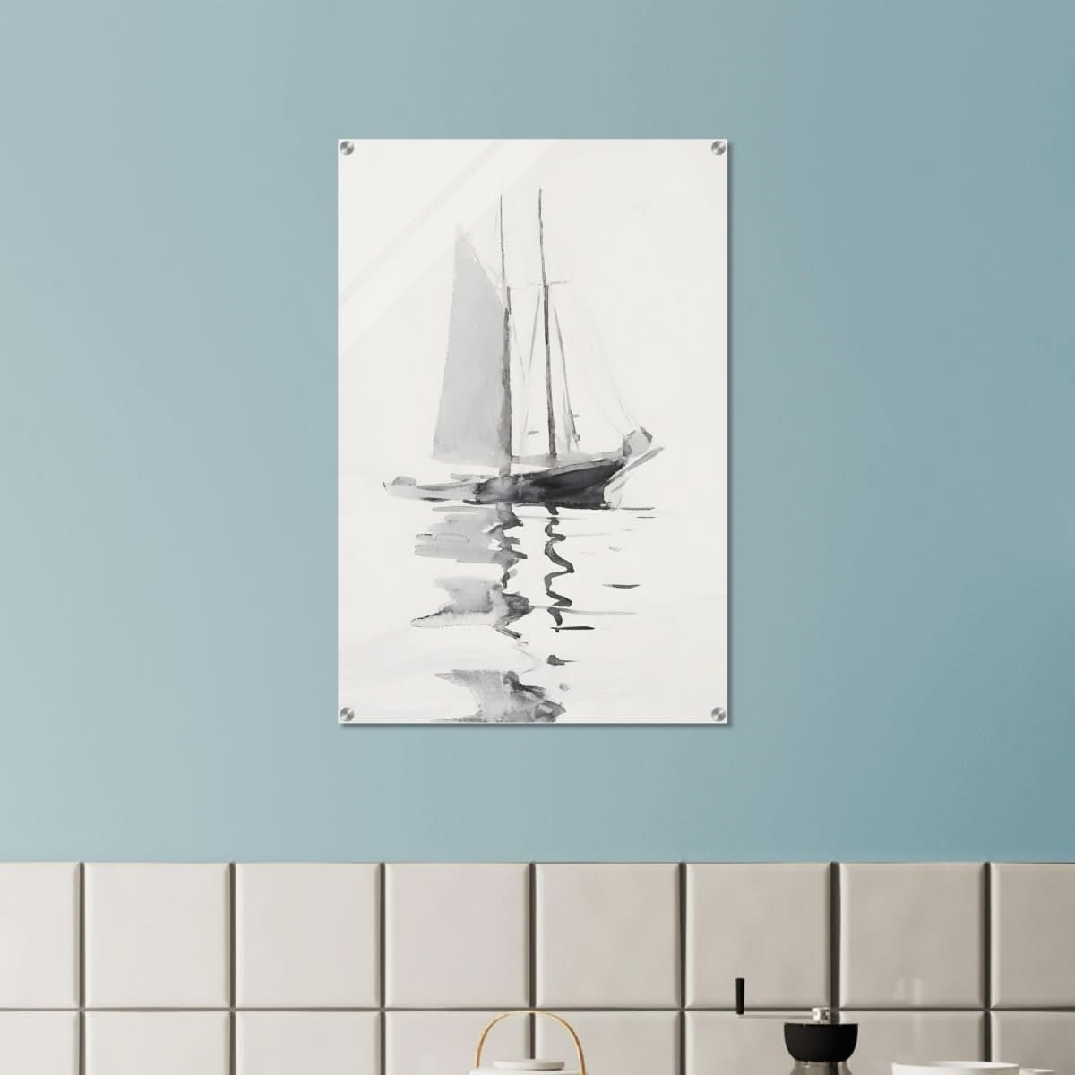 Da Vinci Minimalist Wall Art - Acrylic Print - 60x90 cm / 24x36″ - 