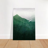 Da Vinci Minimalist Wall Art - Brushed Aluminum Print - 70x100 cm / 28x40″ - 
