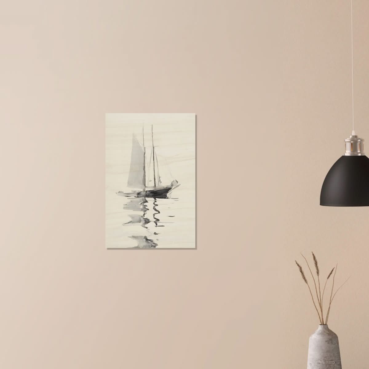 Da Vinci Minimalist Wall Art - Wood Prints - 40x60 cm / 16x24″ - 10 mm