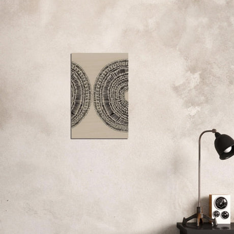Da Vinci Minimalist Wall Art - Wood Prints - 40x60 cm / 16x24″ - 20 mm