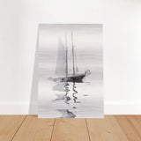 Da Vinci Minimalist Wall Art - Brushed Aluminum Print - 70x100 cm / 28x40″ - 