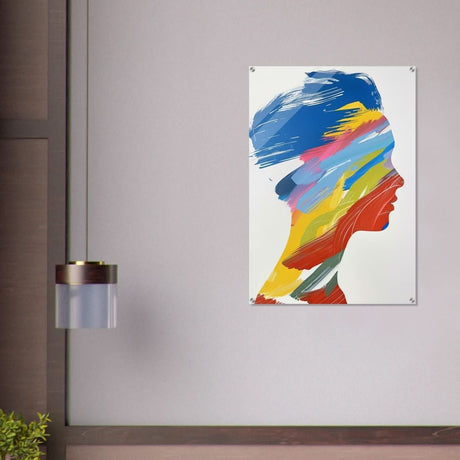 Da Vinci Modern Abstract Wall Art - Acrylic Print - 70x100 cm / 28x40″ - 