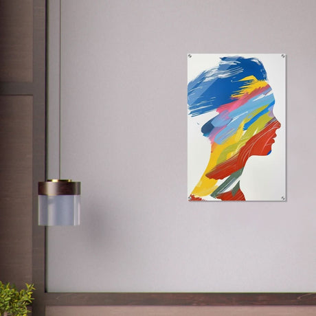 Da Vinci Modern Abstract Wall Art - Acrylic Print - 60x90 cm / 24x36″ - 
