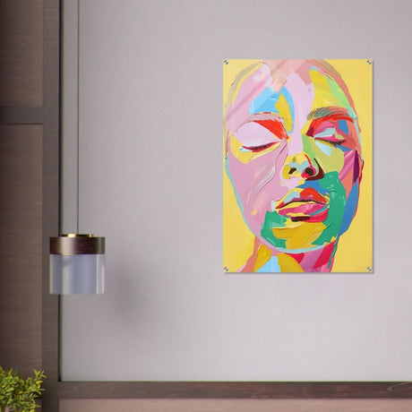 Da Vinci Modern Abstract Wall Art - Acrylic Print - 70x100 cm / 28x40″ - 
