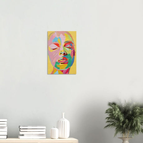 Da Vinci Modern Abstract Wall Art - Wood Prints - 30x45 cm / 12x18″ - 20 mm