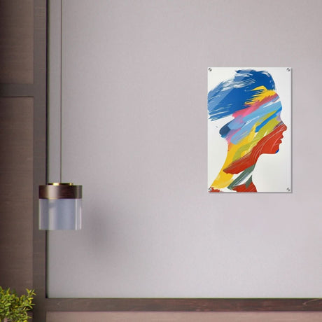 Da Vinci Modern Abstract Wall Art - Acrylic Print - 50x75 cm / 20x30″ - 