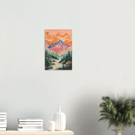 Da Vinci Modern Art - Wood Prints - 30x45 cm / 12x18″ - 10 mm