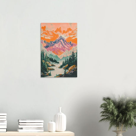 Da Vinci Modern Art - Wood Prints - 40x60 cm / 16x24″ - 20 mm