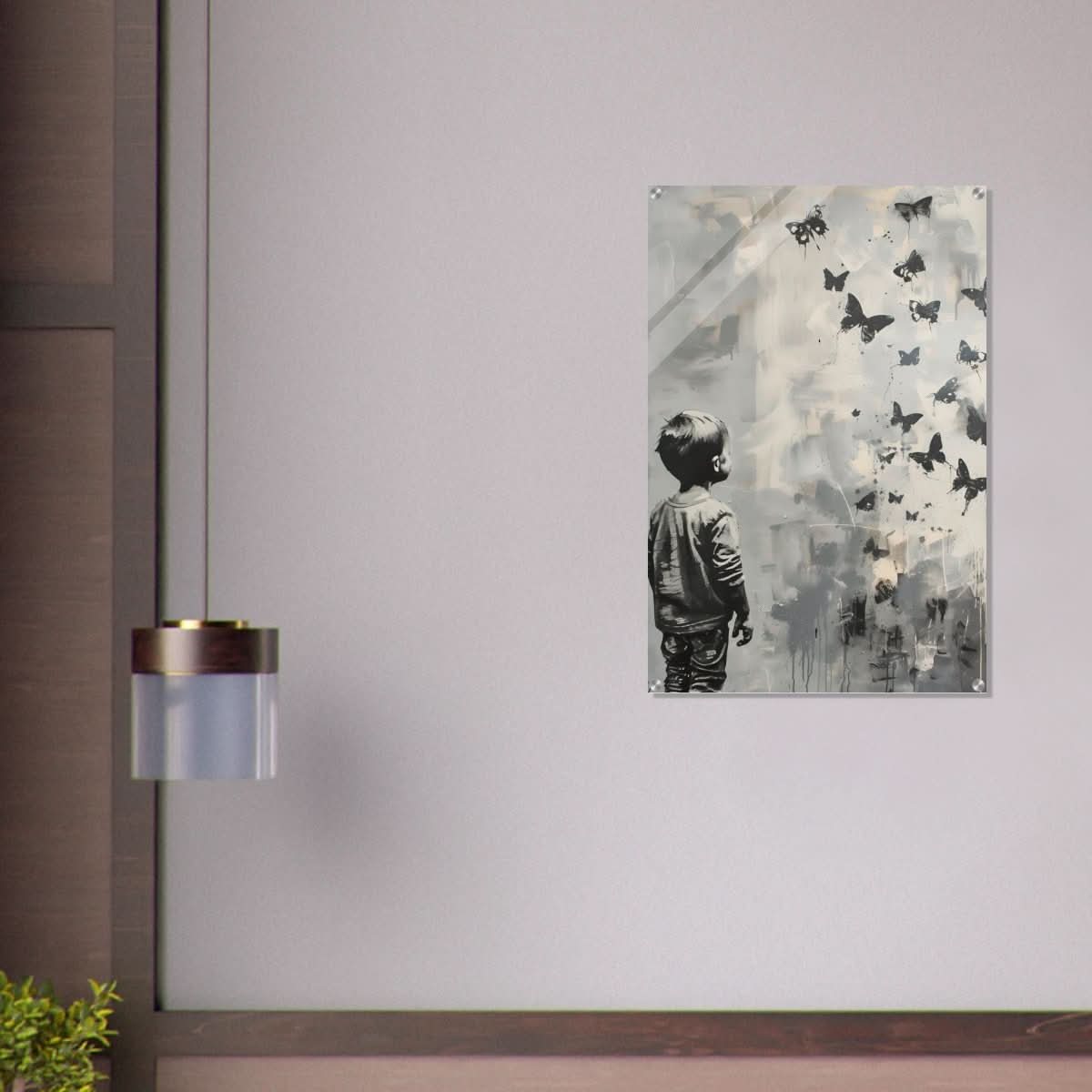 Da Vinci Modern Art - Acrylic Print - 60x90 cm / 24x36″ - 