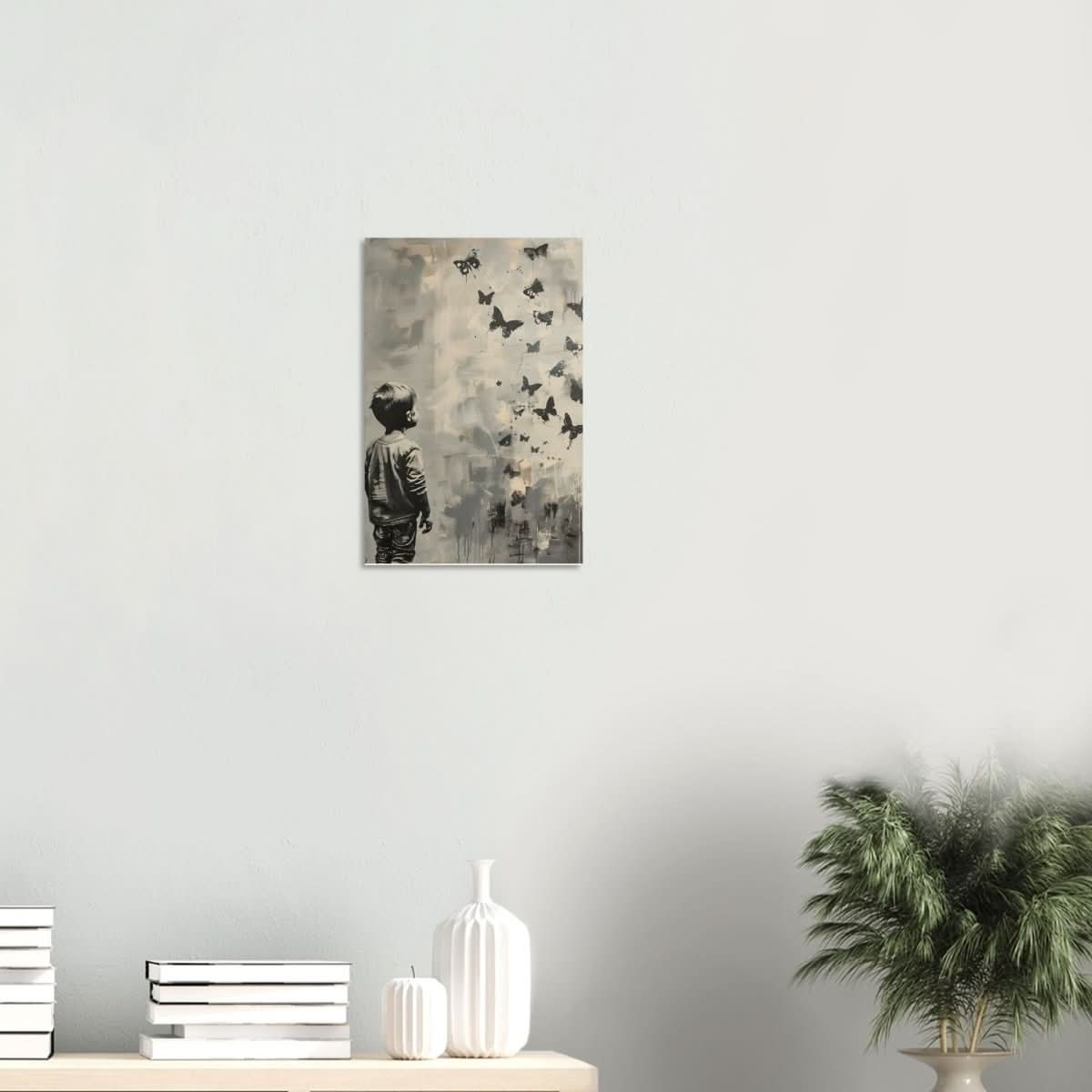Da Vinci Modern Art - Wood Prints - 30x45 cm / 12x18″ - 20 mm