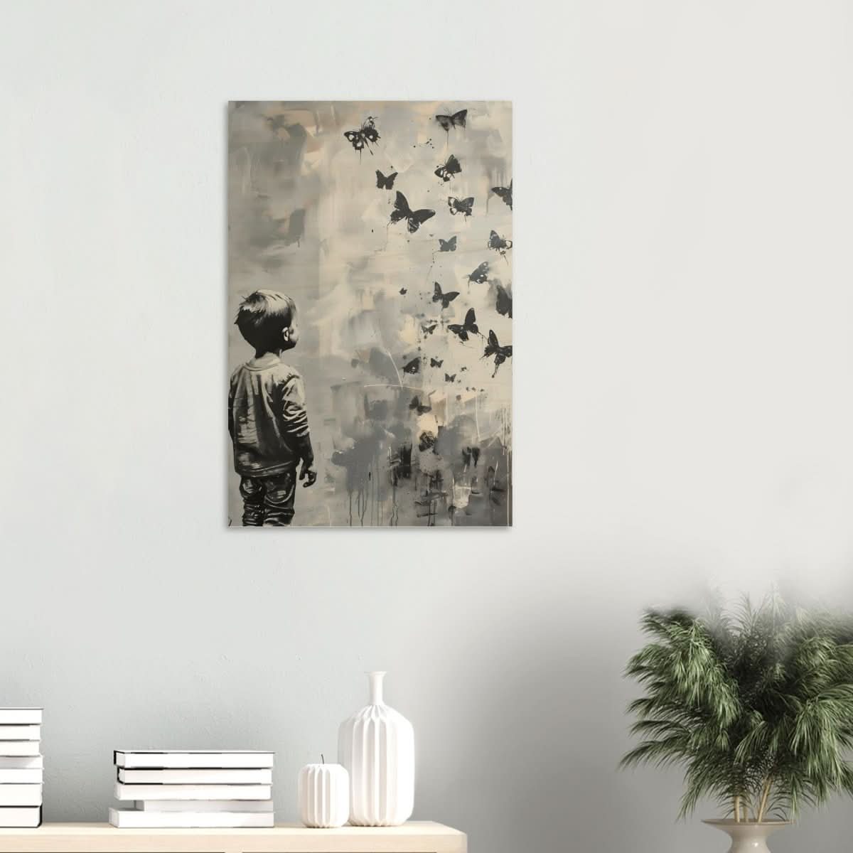 Da Vinci Modern Art - Wood Prints - 50x75 cm / 20x30″ - 20 mm